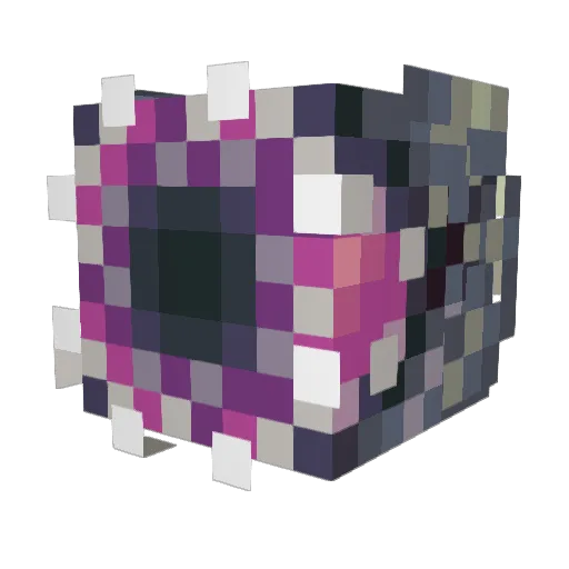 TheSirRod Minecraft avatar head, 3D render
