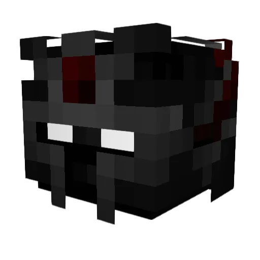 TheSixtyMC Minecraft avatar head, 3D render