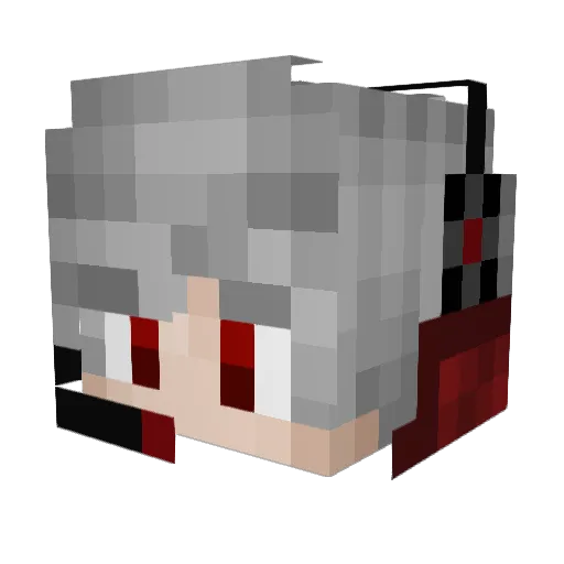 TheSkater321 Minecraft avatar head, 3D render