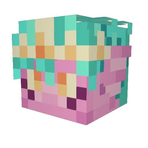 TheSkybound Minecraft avatar head, 3D render