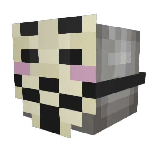 TheSlamper Minecraft avatar head, 3D render