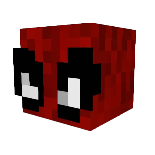 TheSlayer1329 Minecraft avatar head, 3D render