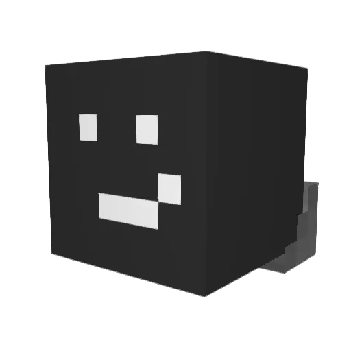 TheSlippy Minecraft avatar head, 3D render