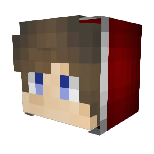 TheSmartGamer Minecraft avatar head, 3D render