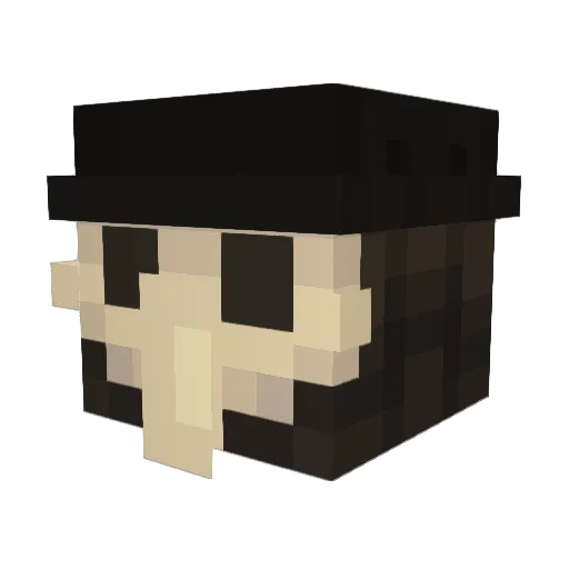 TheSmilers Minecraft avatar head, 3D render