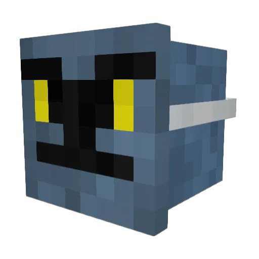TheSneakyLadle Minecraft avatar head, 3D render