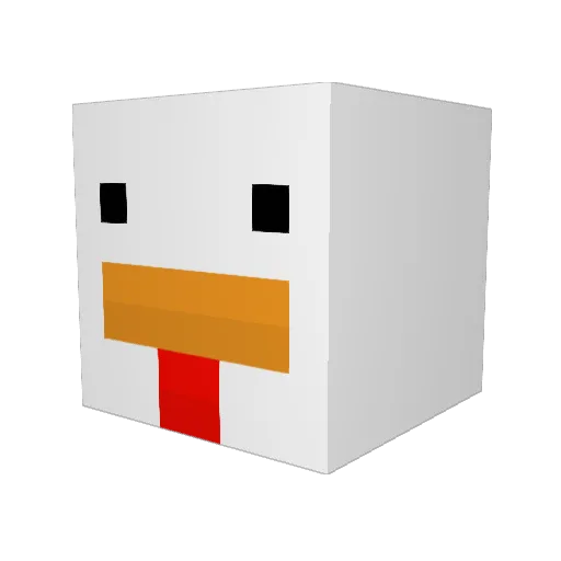 TheSneakyOnion_ Minecraft avatar head, 3D render