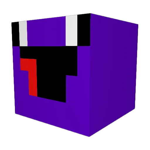 TheSneakySnitch Minecraft avatar head, 3D render