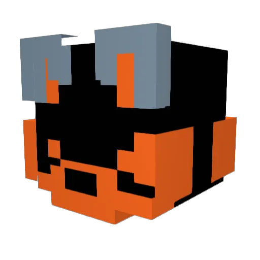 TheSnowLeopard1 Minecraft avatar head, 3D render