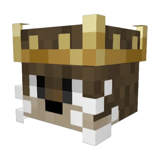 TheSnowPickle Minecraft avatar head, 3D render