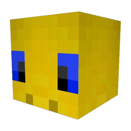 TheSolarRex Minecraft avatar head, 3D render