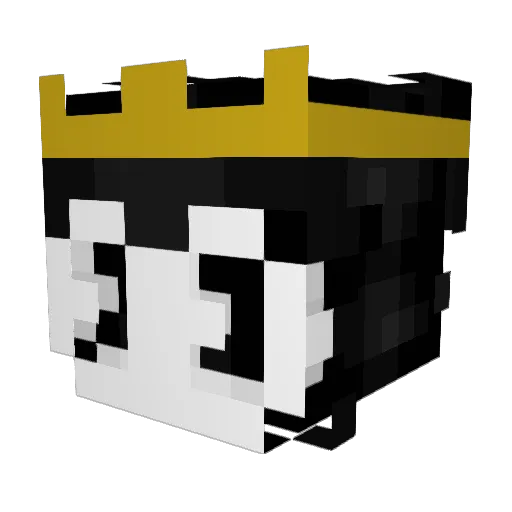 TheSommet Minecraft avatar head, 3D render