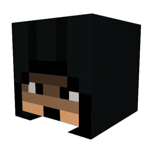 TheSora971 Minecraft avatar head, 3D render