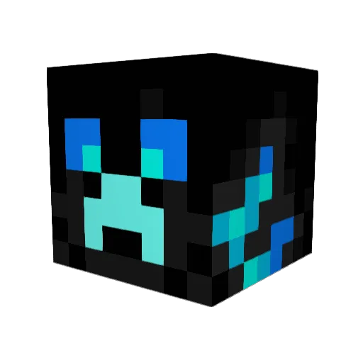 TheSoulCreeper Minecraft avatar head, 3D render