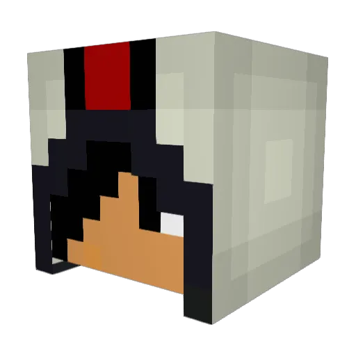 TheSoup5278 Minecraft avatar head, 3D render