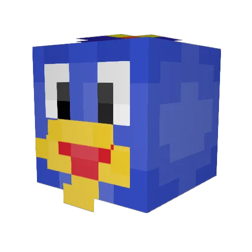 TheSovietTurtle Minecraft avatar head, 3D render