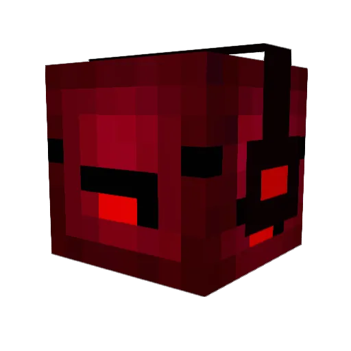 TheSp0oder Minecraft avatar head, 3D render
