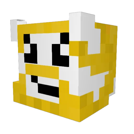 TheSpaceSage Minecraft avatar head, 3D render