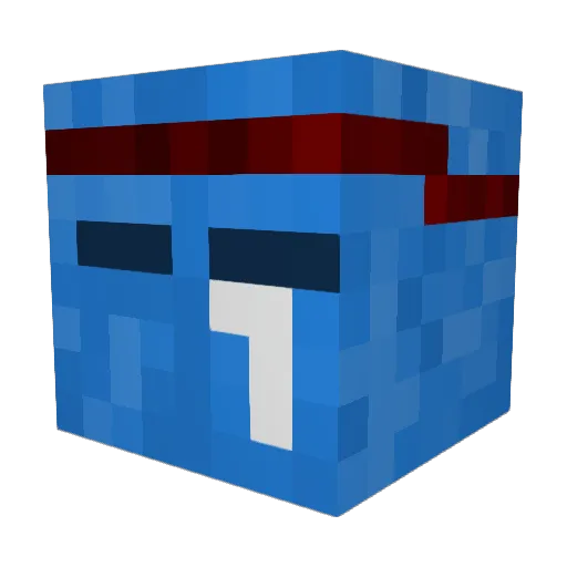 TheSpicyMeatball Minecraft avatar head, 3D render