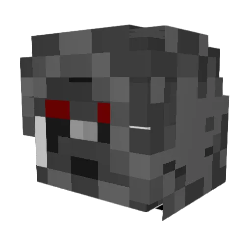 TheSpitfireBoy Minecraft avatar head, 3D render