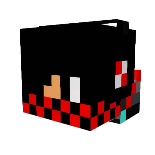 TheSt3x Minecraft avatar head, 3D render