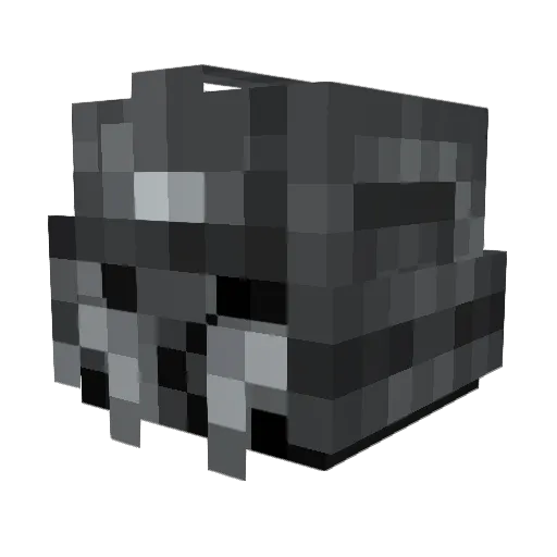 TheStarrySky66 Minecraft avatar head, 3D render