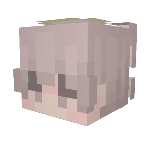 TheStaven Minecraft avatar head, 3D render