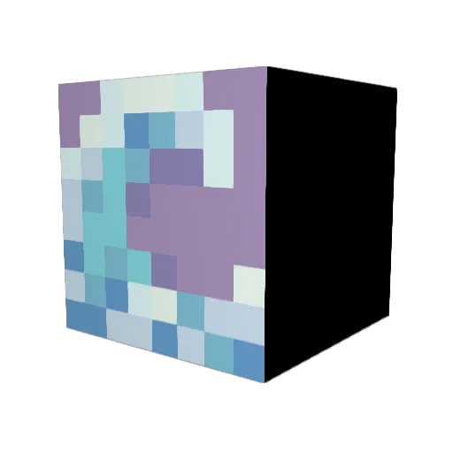 TheStormMaker Minecraft avatar head, 3D render