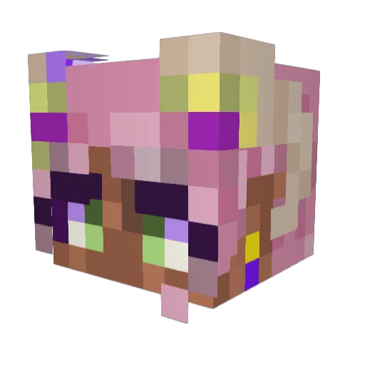 TheStoryKeeper Minecraft avatar head, 3D render