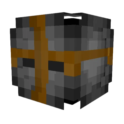 TheStratman Minecraft avatar head, 3D render