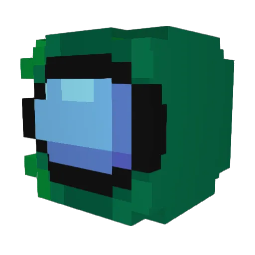 TheSue Minecraft avatar head, 3D render