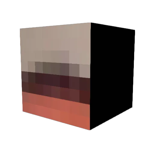 TheSuljic Minecraft avatar head, 3D render