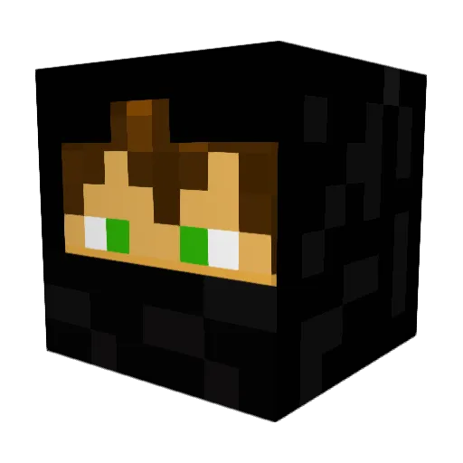 TheSummond Minecraft avatar head, 3D render