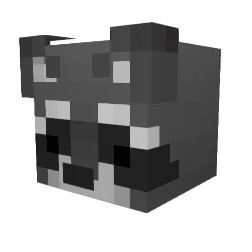 TheSunIsDeadly Minecraft avatar head, 3D render