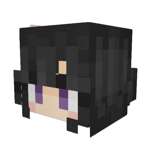 TheSunn Minecraft avatar head, 3D render