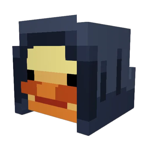 TheSunniDays Minecraft avatar head, 3D render