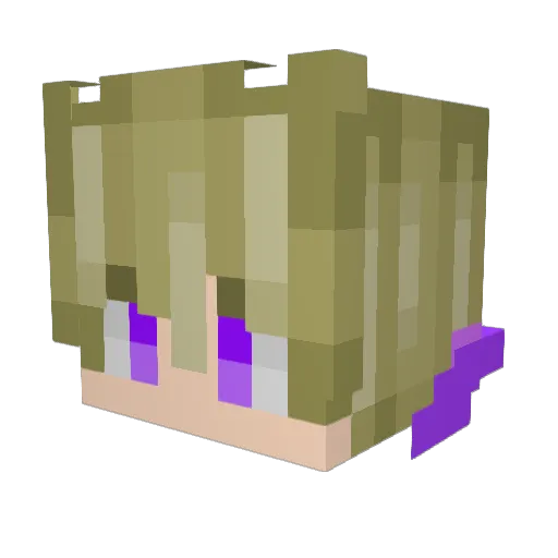 TheSuperiorBacon Minecraft avatar head, 3D render