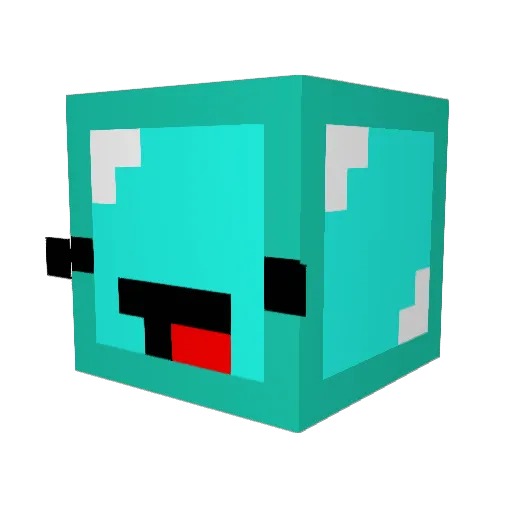 TheSupremeGod13 Minecraft avatar head, 3D render