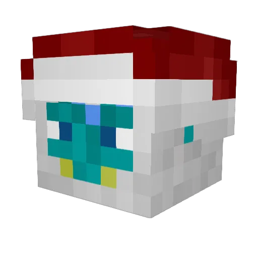 TheSweatyYeti Minecraft avatar head, 3D render