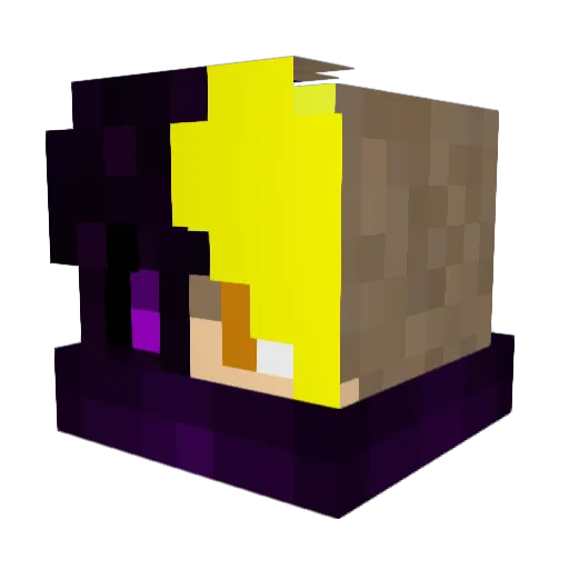 TheSweeney21 Minecraft avatar head, 3D render