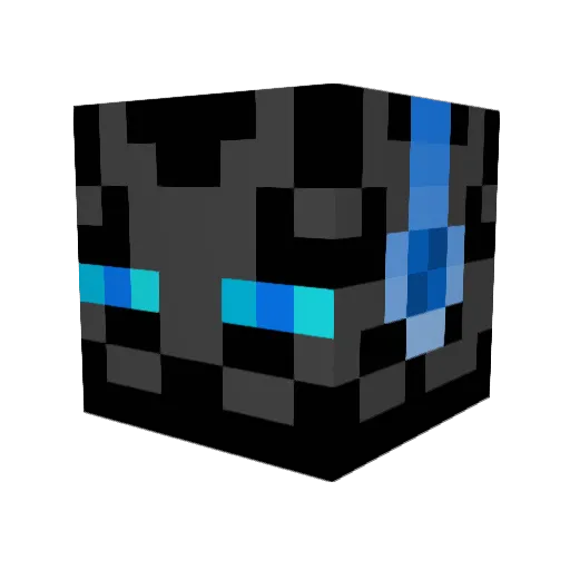 TheSwitchr Minecraft avatar head, 3D render