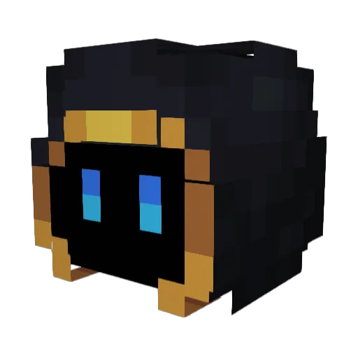 TheSwush Minecraft avatar head, 3D render