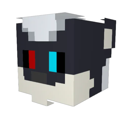 TheTDK Minecraft avatar head, 3D render