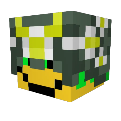 TheTacosArrived Minecraft avatar head, 3D render
