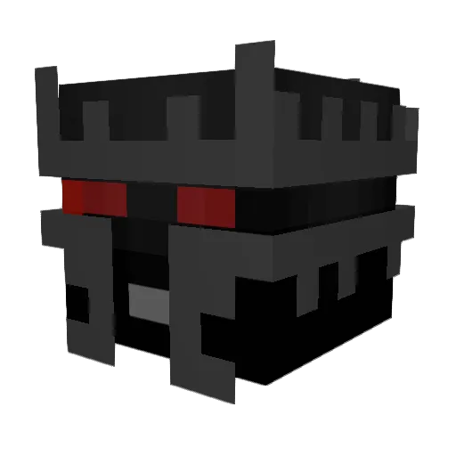 TheTamplier Minecraft avatar head, 3D render