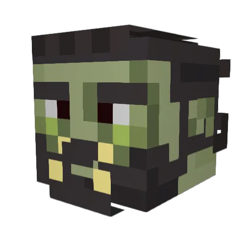 TheTanLandscaper Minecraft avatar head, 3D render
