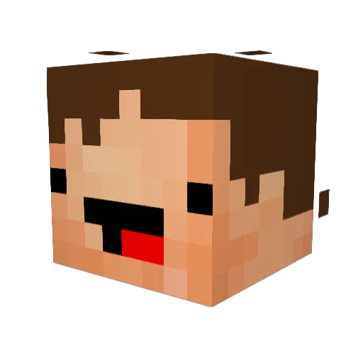 TheTastiestSoup Minecraft avatar head, 3D render