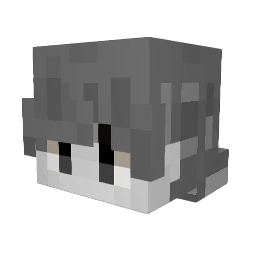 TheThingBP1 Minecraft avatar head, 3D render