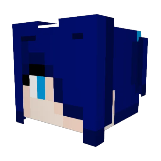 TheThingOcto Minecraft avatar head, 3D render