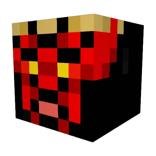 TheTidweller Minecraft avatar head, 3D render